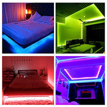 Load image into Gallery viewer, DAYBETTER Led Lights 30ft, Led Strip Lights with Remote and Power Supply Flexible, RGB Color Changing Led Lights for Bedroom Kitchen Home Party
