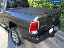 Load image into Gallery viewer, Tyger Auto TG-BC3D1011 T3 Soft Tri-Fold Black 6'4" Bed 2002-2018 Ram 1500 2019-2020 Classic 2003-2020 2500 3500 Without RamBox or Not Fit with Utility Rails Truck Box Tonneau Cover
