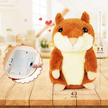 Load image into Gallery viewer, KMUYSL 2 Pack Toddler Toys for 1 2 3 Years Old Kids Talking Hamster Repeats What You Say Early Educational Toy Boys Girls Baby Animal Talking Toy Fun Gift for Children's Day Valentine's Day
