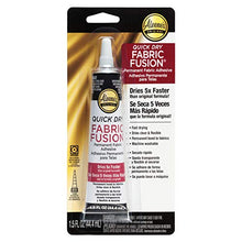Load image into Gallery viewer, Aleene's Quick Dry Fusion Fabric Adhesive, 1.5 Fl Oz, Clear
