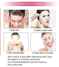 Load image into Gallery viewer, LED Beauty Mask LED Light Facial Mask 7 Colors Light Therapy Facial Photon Beauty Device Rejuvenation Mask, Wrinkles Reduction, Anti-Aging,Gift For Female Mum Girl Friend Christmast Festival
