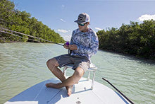 Load image into Gallery viewer, Huk Men's Pursuit Camo Vented Long Sleeve 30 UPF Fishing Shirt, Mossy Oak Hydro Standards, Medium
