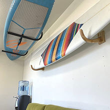 Load image into Gallery viewer, COR Surf Bamboo Surfboard Wall Mount | The Original Single Surf Rack Now in Bamboo!
