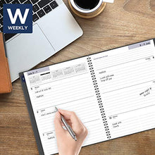 Load image into Gallery viewer, Academic Planner 2021-2022, AT-A-GLANCE Weekly &amp; Monthly Planner, 8-1/2" x 11", Large, for School, Teacher, DayMinder, Charcoal (AYC54545)
