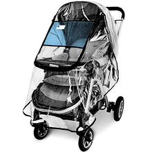 Load image into Gallery viewer, Stroller Rain Cover,Universal Stroller Accessory,Waterproof, Windproof Protection,Protect from Dust Snow,Baby Travel Weather Shield
