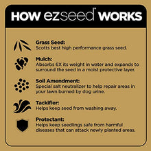 Load image into Gallery viewer, Scotts EZ Seed Dog Spot Repair Sun and Shade - 2 Lb., Mulch, Seed and Soil Amendment with Protectant and Tackifier, Repairs Pet Spots
