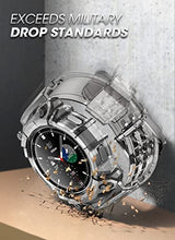 Load image into Gallery viewer, SUPCASE [Unicorn Beetle Pro] Series Case for Galaxy Watch 4 Classic [46mm] 2021 Release, Rugged Protective Case with Strap Bands (FrostBlack)
