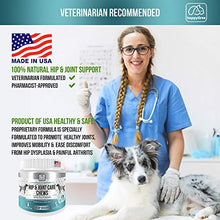 Load image into Gallery viewer, BEST HIP &amp; JOINT SUPPLEMENTS FOR DOGS: Product of USA- Natural Pain Relief &amp; Mobility + Аnti-inflammatory and Аnti-arthritic effects Maximum strength Glucosamine &amp; Chondroitin approx/170 Soft Chews
