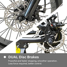 Load image into Gallery viewer, vtuvia Electric Bike for Adults, 26" 4.0 Fat Tire Ebikes, 48V 13Ah Removable Lithium-Ion Battery Waterproof City Bicycle Electric 7 Speeds Gear, Hunting Beach Snow Electric Bicycles (Yellow)
