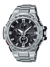 Load image into Gallery viewer, Casio Men's G-Steel by G-Shock Quartz Solar Bluetooth Connected Watch with Stainless-Steel Strap, Silver, (Model: GST-B100D-1ACR)
