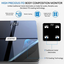 Load image into Gallery viewer, RENPHO Premium Wi-Fi Bluetooth Scale Smart Digital Bathroom Weight BMI Body Fat Scale Tracks 13 Metrics, Wireless Body Composition Analysis &amp; Health Monitor with ITO Coating Technology, Dark Blue
