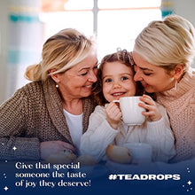 Load image into Gallery viewer, Tea Drops Lightly Sweetened Organic Loose Leaf Tea Party Pack Sampler | Includes Citrus Ginger, Blueberry Acai, Rose Earl Grey, Sweet Peppermint, and Matcha Green | 25 Tea Drops with a Unique Gift Box
