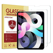 Load image into Gallery viewer, OMOTON [2 Pack] Screen Protector Compatible with iPad Air 4 10.9 Inch 2020 / iPad Pro 11 Inch [Compatible with Apple Pencil] - Tempered Glass Compatible With iPad Air 4th Generation
