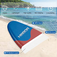 Load image into Gallery viewer, KINTNESS Surfboard with Eps Core and Fins Ellipse Top Longboard Suitable for Adults Outdoor Entertainment Blue
