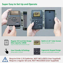 Load image into Gallery viewer, GardePro A3 Trail Camera 24MP 1080P, H.264 HD Video, Clear 100ft No Glow Infrared Night Vision, 0.1s Trigger Speed, 82ft Motion Detection, Waterproof Cam for Wildlife Deer Game Trail
