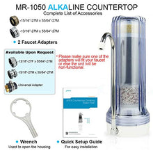 Load image into Gallery viewer, Apex Countertop Drinking Water Filter, Alkaline, Clear (MR-1050)
