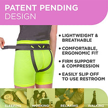 Load image into Gallery viewer, BraceAbility Pelvic Pro Prolapse Support Belt - Women's Prolapsed Uterus Patent-Pending Girdle for Dropped Bladder, Vulvar Varicosities, Postpartum Recovery, and Symphysis Pubis Dysfunction Pain (M)

