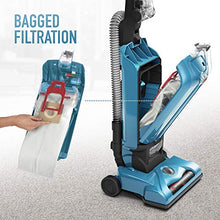 Load image into Gallery viewer, Hoover WindTunnel T-Series Tempo Bagged Upright Vacuum Cleaner with HEPA Media Filter, UH30301, Blue
