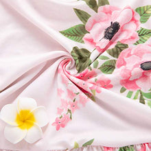 Load image into Gallery viewer, Newborn Baby Outfits Long Sleeve Striped Floral Shirt Dress T-Shirt Pants Headband Autumn Winter Newborn Infant Suit
