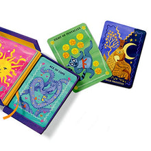 Load image into Gallery viewer, Affirmators! Tarot Cards Deck - Daily Tarot Cards with Positive Affirmations For Magical Guidance from the Universe to Help You Help Yourself without the Self-Helpy-Ness
