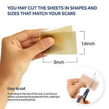 Load image into Gallery viewer, Puriderma Medical Silicone Scar Removal Sheets [Set of 5] - Fast &amp; Effective on Keloid, Surgery, Burn, Acne, C-Section Scars
