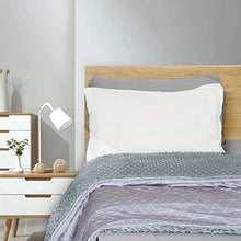 Load image into Gallery viewer, rocabi Deluxe Weighted Blanket King Size Bed | 15 lbs 80”x86” Heavy Weighted Blanket for Adults &amp; Luxury Removable Minky Cover for Calming Sleep
