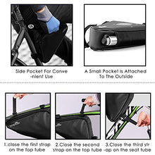 Load image into Gallery viewer, WOTOW Bike Waterproof Frame Bag, Bicycle Storage Front Tube Triangle Bag Cycling Water Resistant Saddle Pouch Strap On Bike Accessories Tool Accessible Pack Reflective for Road Mountain Bike Riding
