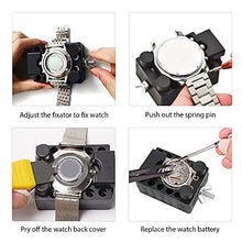 Load image into Gallery viewer, BYNIIUR Watch Repair Kit, Watch Case Opener Spring Bar Tools, Watch Battery Replacement Tool Kit, Watch Band Link Pin Tool Set with Carrying Case and Instruction Manual
