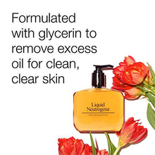 Load image into Gallery viewer, Liquid Neutrogena Fragrance-Free Gentle Facial Cleanser with Glycerin, Hypoallergenic &amp; Oil-Free Mild Face Wash, 8 fl. oz
