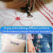 Load image into Gallery viewer, Sewing Machine, Portable Sewing Machine Computerized Embroidery Sewing Machine with 200 Unique Built-in Stitch and 8 Buttonholes
