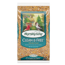 Load image into Gallery viewer, Morning Song 11959 Clean &amp; Free Shell Free Wild Food Premium No Mess Bird Seed for Outside Feeders, 10 lb
