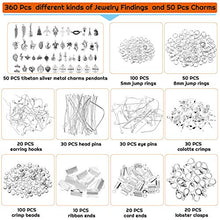 Load image into Gallery viewer, Jewelry Making Supplies, Shynek 2035Pcs Jewelry Making Kit with Jewelry Making Tools, Findings, Charms, Beads for Jewelry Necklace Earring Bracelet Making for Adults
