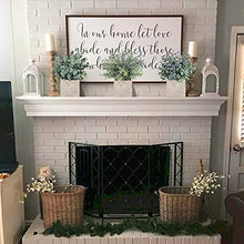 Load image into Gallery viewer, Auelife Artificial Plants 3PCS 9-10IN Mini Potted Plants, Fake Eucalyptus / Glossy Grass / Pale Grass Plants (Square Pot) Faux Lifelike Flower Greenery Decor for Home Office Farmhouse Bathroom
