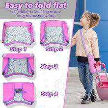 Load image into Gallery viewer, CarSeat Tray -Toddler Travel Tray- Keep Kids Occupied &amp; Entertain for Hours, Road Trips Essential For Kids, Sturdiest &amp; Most Comfortable Travel Tray for Car Seat (Pink)
