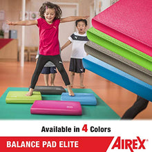 Load image into Gallery viewer, Airex Balance Pad - Exercise Foam Pad Physical Therapy, Workout, Plank, Yoga, Pilates, Stretching, Balancing Stability Mat, Kneeling Cushion, Mobility Strength Trainer for Knee, Ankle - Elite, Kiwi

