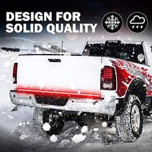 Load image into Gallery viewer, LED Truck Tailgate Light Bar, Wayup 60 Inch Quad Row LED Truck Bed Light Strip with White Reverse, Red Brake/Running, Red Turn Signal/Double Flash Strobe Light for Trucks Pickup RV Van Dodge Ram
