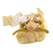 Load image into Gallery viewer, Kurt Adler UL 10-Light 12-Inch Gold Dress Angel Treetop

