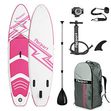 Load image into Gallery viewer, FBSPORT 10'6" Premium Inflatable Stand Up Paddle Board, Yoga Board with Durable SUP Accessories &amp; Carry Bag.Wide Stance, Surf Control, Non-Slip Deck, Leash, Paddle and Pump for Youth &amp; Adult
