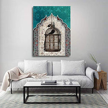 Load image into Gallery viewer, Living outside of bird cages canvas wall art for Persian/Middle eastern home decoration available in multiple sizes
