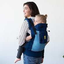 Load image into Gallery viewer, LÍLLÉbaby CarryOn Airflow 3-in-1 Ergonomic Toddler &amp; Child Carrier, Blue/Aqua - 20 to 60 lbs
