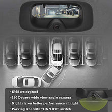 Load image into Gallery viewer, RED WOLF Tailgate Handle Backup Camera Replacement for Chevy Silverado/GMC Sierra 1999-2006, 1500 2500 3500HD Pickups Rear View Reverse Backup Night Vision Camera Waterproof Quality
