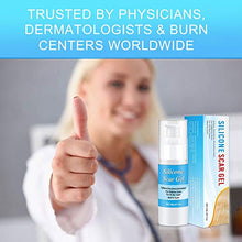 Load image into Gallery viewer, Silicone Scar Gel-Kinbeau Scar Remover Gel for Face, Body, C-Section Stretch Marks, Surgical, Burn, Acne, Old &amp; New Scars,30g/1 OZ (white blue)
