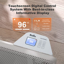 Load image into Gallery viewer, Ballu Convection Panel Heaters for Indoor Use large room，1500W Whole Room Quiet Heating with TFT Display，24h Timer，3 Mode，Auto Thermostat，Standing/Wall mount，Electric Portable Space Heater for Bedroom
