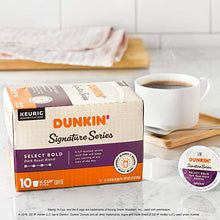 Load image into Gallery viewer, Dunkin' Signature Series Select Bold Dark Roast Coffee, 10 Keurig K-Cup Pods
