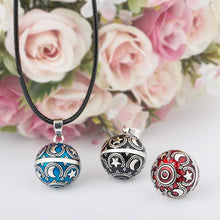 Load image into Gallery viewer, EUDORA Harmony Ball Moon and Star Music Chime Ball Pendant Necklace for Women Baby Girls Nice Jewellry Charming Gift, 45inch
