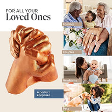 Load image into Gallery viewer, Discovering DIY Hand Casting Kit - Couples Gifts, Valentine's Day Gifts for Her or ﻿Him &amp; DIY Craft Kits for Adults - Plaster Hand Mold Kit w/Gloves, Paints &amp; Tools
