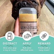 Load image into Gallery viewer, Natural Dog Company Skin Soother Stick (2 oz) | Healing Balm with Almond Oil, Lavender, Cocoa Butter, and Vitamin E | Hot Spot Treatment for Dogs | Allergy Treatment and Dry Skin Soother for Dogs
