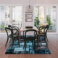 Load image into Gallery viewer, Luxe Weavers Tobis Collection Area Rug 1007 Turquoise 8x10
