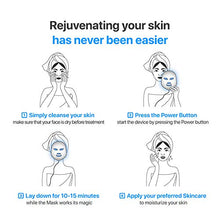Load image into Gallery viewer, Luma LED Skin Therapy Mask - Home Skin Rejuvenation &amp; Anti-Aging Light Therapy - 7 Color LED - Facial Skin Care - Skin Tightening - Wrinkles &amp; Fine Lines - Boost Collagen - Inflammation Fighter
