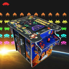Load image into Gallery viewer, Abvideo Exclusive Huge 22 Inch Screen with Adjustable Stools Video Game Machine Cocktail Arcade Machine 60 of The top Classic Games Commercial Grade!
